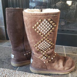 UGG Australia Avondale suede studded winter boots